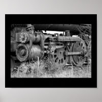 Old Steam Train Wheels