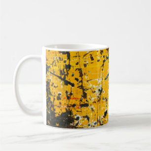 Old steel texture, surface and background coffee mug