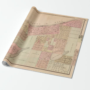 Old Stillwater MN Map (1874)  Wrapping Paper