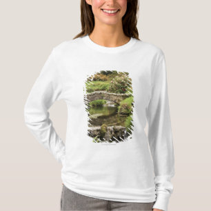 Old Stone Bridge Over A Stream In Dartmoor Park T-Shirt