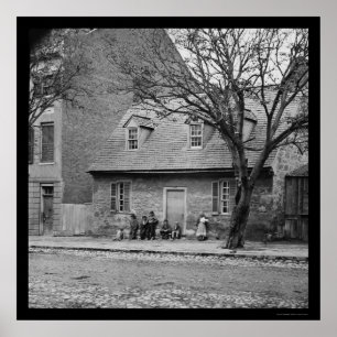 Old Stone House in Richmond,VA 1865 Poster