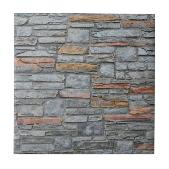 Old Stone Wall Texture Tile (Front)