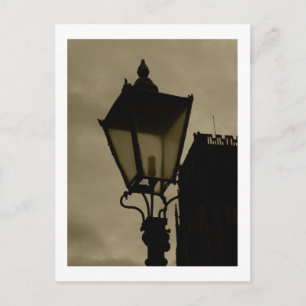 Old Street Lamp Postcard