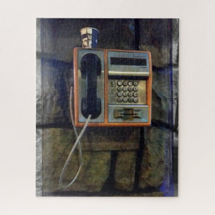 Old Street Telephone Jigsaw Puzzle