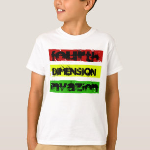 Old Stripes, FOURTH, DIMENSION, INVAZION T-Shirt