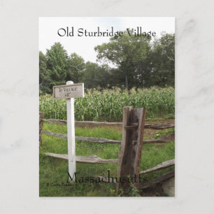 Old Sturbridge Village Massachusetts Postcard