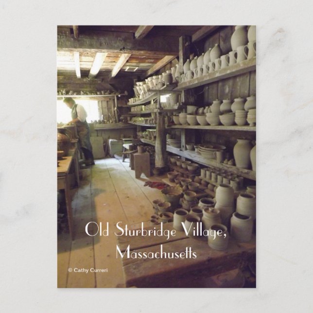 Old Sturbridge Village Postcard (Front)