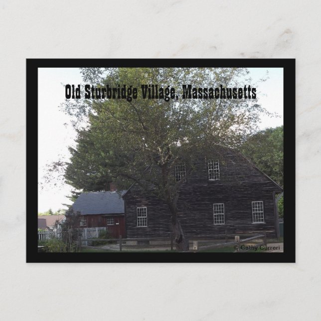 Old Sturbridge Village Postcard (Front)