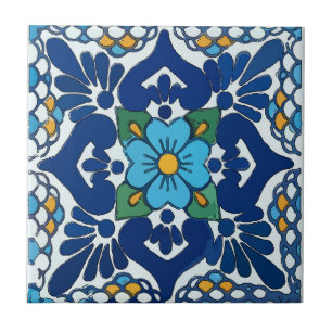 Old Style Blue Spanish Tile