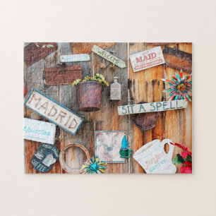 Old Style Coffee Shop Mexico. Jigsaw Puzzle