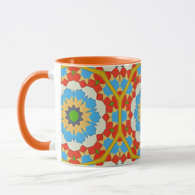 Old Style Spanish Tile Mug (Left)