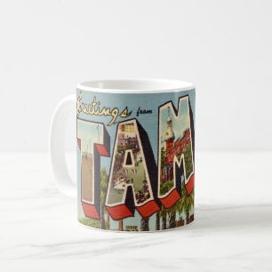 Old Tampa Florida Greeting Mug