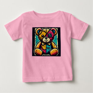 Old Teddybear, creepy Baby T-Shirt