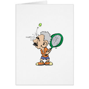 Old Tennis Player