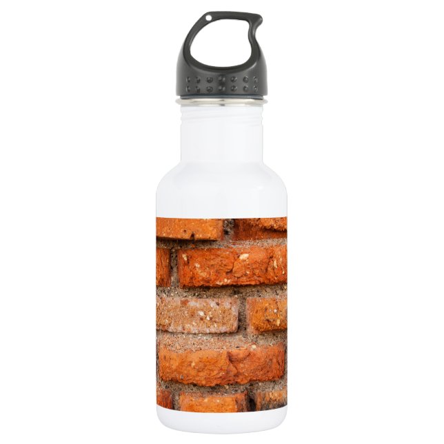 Old Terracotta Brick 532 Ml Water Bottle (Front)
