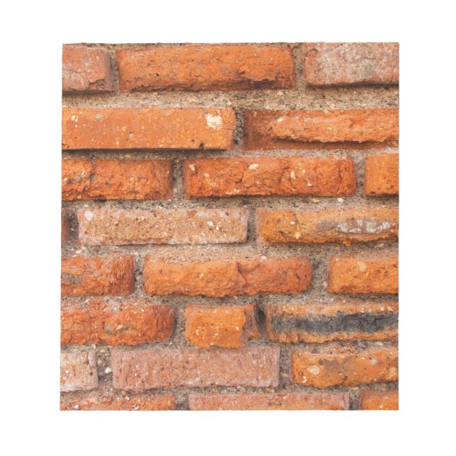 Old Terracotta Brick Notepad (Front)