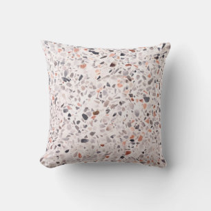 Old terrazzo texture, hamper pattern. cushion