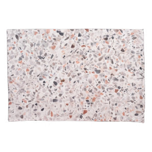 Old terrazzo texture, hamper pattern. pillowcase