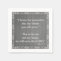 Old Testament Bible Scripture Quote – Joshua 24:15