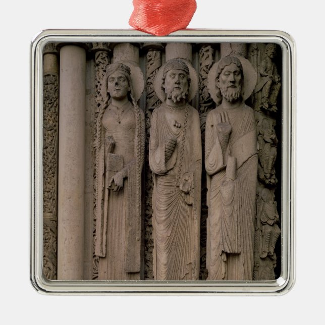 Old Testament figures, from the north embrasures o Metal Ornament (Front)