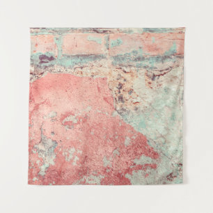 Old textured concrete wall with natural defects. S Tapestry