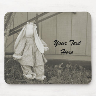 Old-time Bunny Mousepad