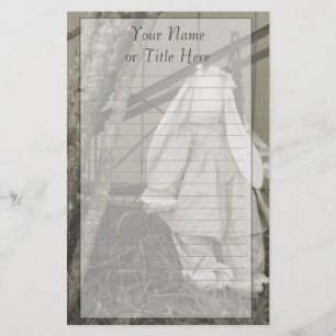 Old Time Bunny Stationery