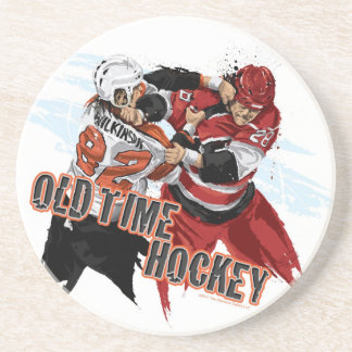 Old Time Hockey Beverage Coaster