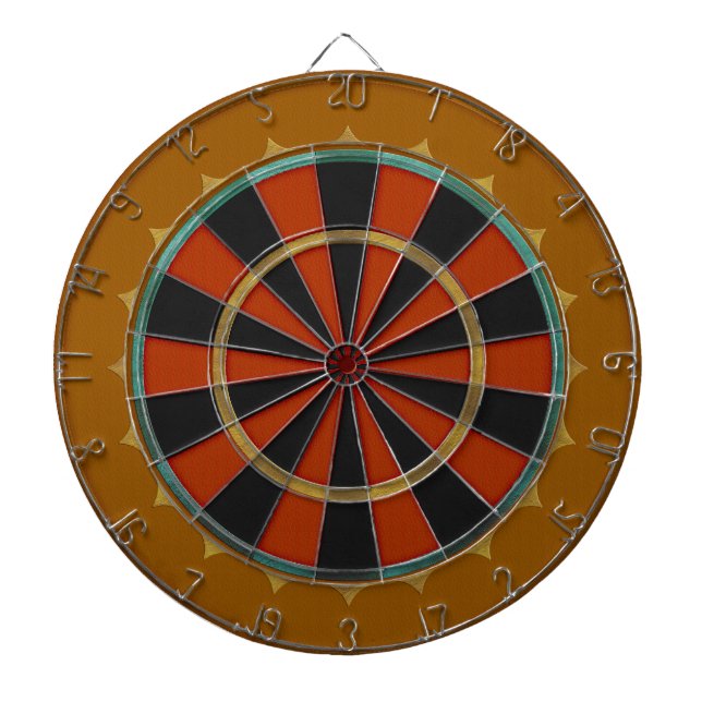 Old-Time Leather Big Top Dartboard (Front)