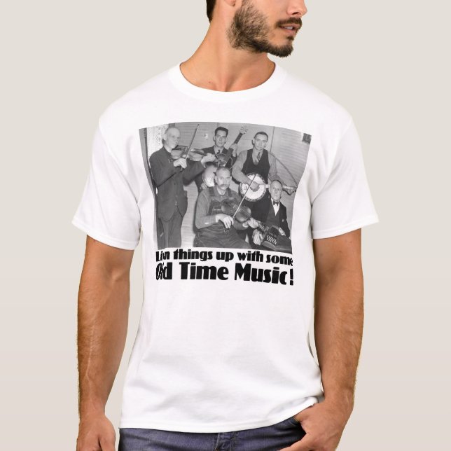 Old Time Music Men's light short sleeve T-Shirt (Front)