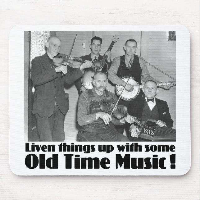 Old Time Music Mousepad (Front)