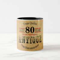 Old Timer 80th Birthday