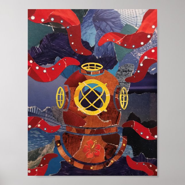 Old-Timey Dive - print (Front)