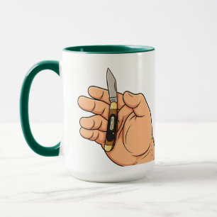 Old Timey Pocketknife Mug for Dads