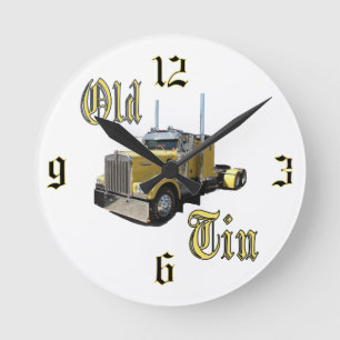 Old Tin Wall Clock