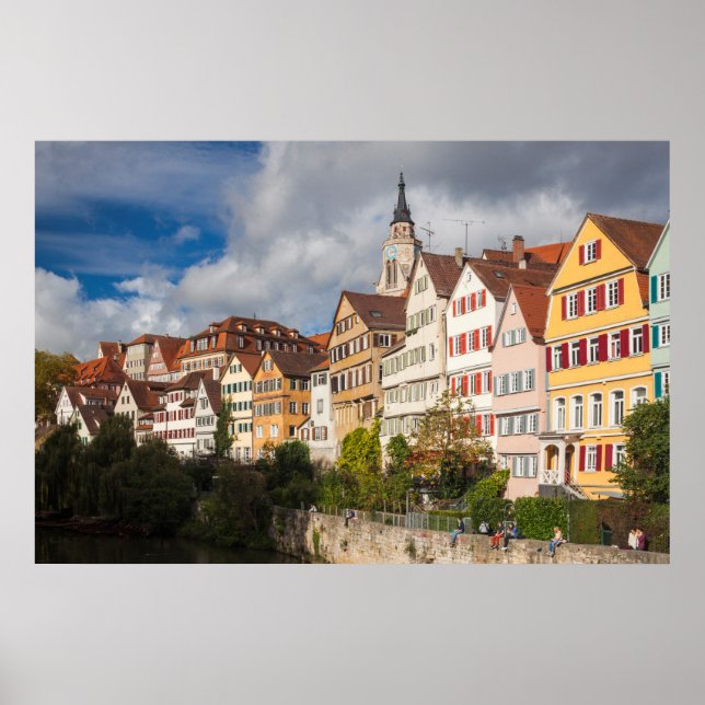 Old Town Buildings | Germany Poster (Front)