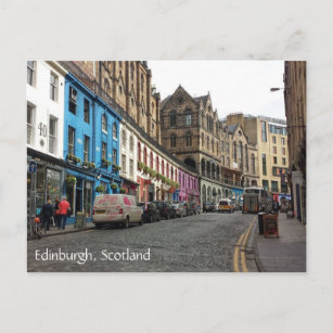 Old Town, Edinburgh, Scotland Postcard