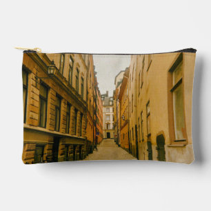 Old Town, Gamla Stan, Stockholm, Sweden Accessory Pouch