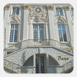 Old Town Hall in Bonn Square Sticker