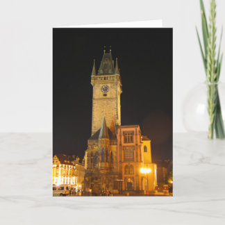 Old Town Hall Prague Card