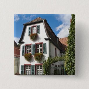 Old Town Heidelberg, Germany 15 Cm Square Badge