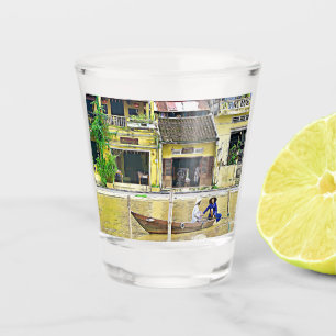 Old Town Hoi An River Shot Glass