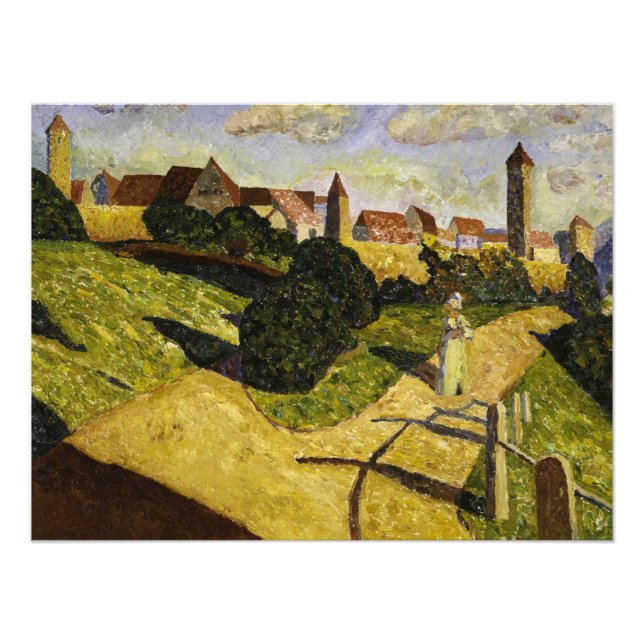 Old Town II by Wassily Kandinsky Photo Print (Front)