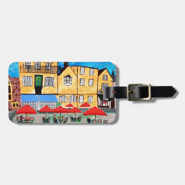 Old Town Luggage Tag (Front Horizontal)