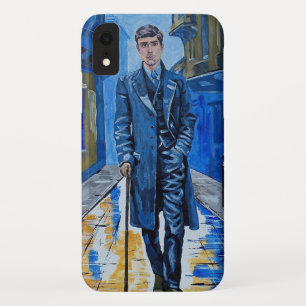 Old town, man, street, cane iPhone XR case