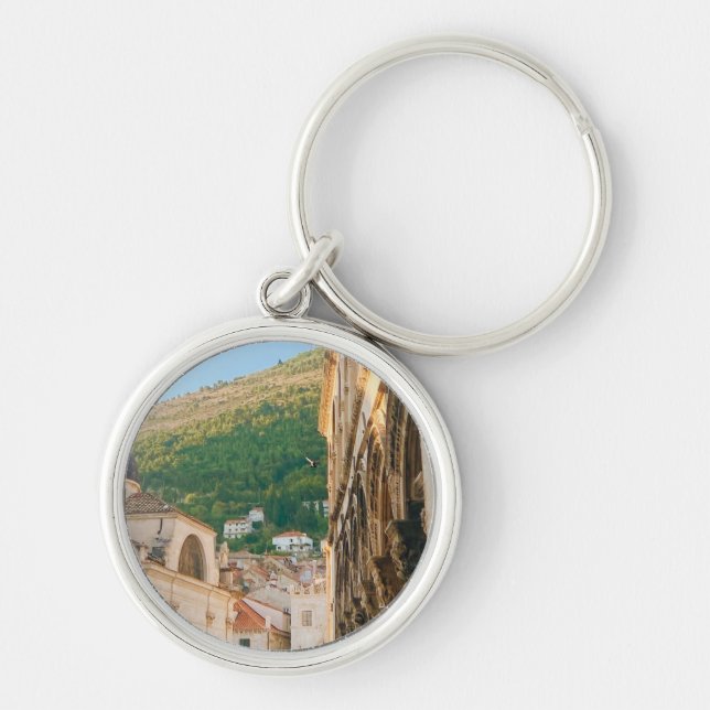 Old town of Dubrovnik  Key Ring (Front)