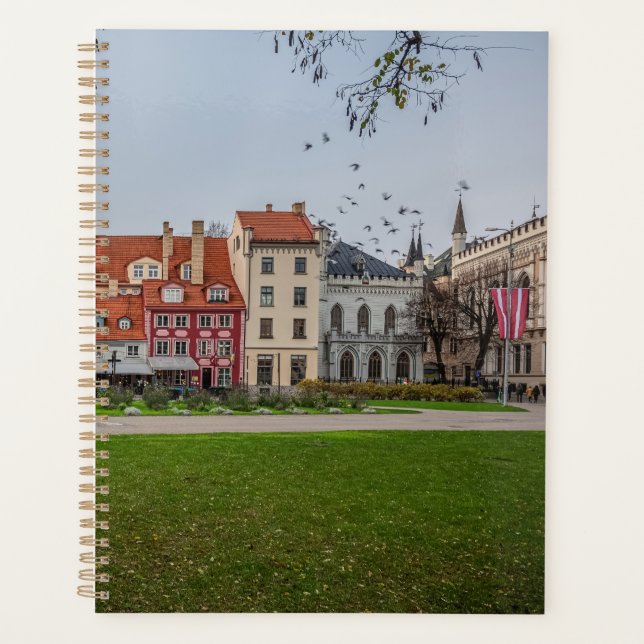 Old town of Riga in autumn Planner (Front)