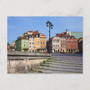 Old Town of Warsaw Postcard