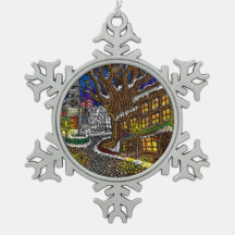 Old Town Ornament