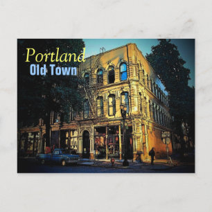 Old Town Portland Postcard